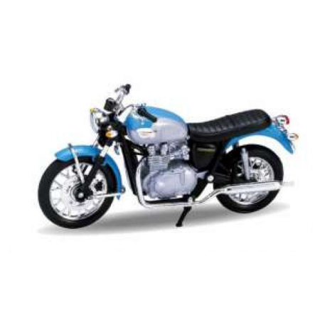 Idei de Cadou - Welly [1:18] - Triumph 2002 Bonneville, Blue
