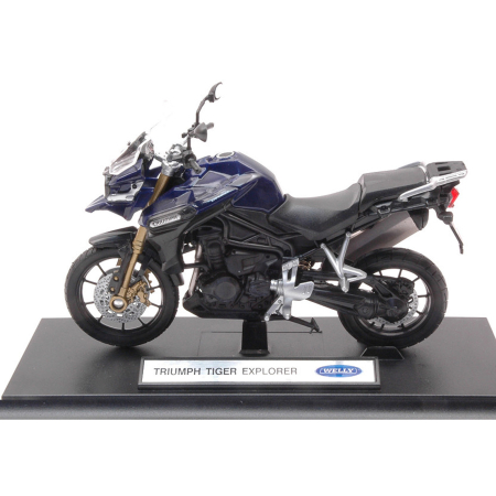 Machete - WELLY [1:18] - TRIUMPH TIGER EXPLORER [nou]