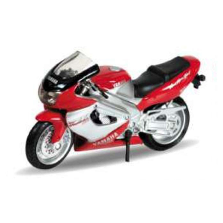 Idei de Cadou - Welly [1:18] - Yamaha 2001 YZF1000R Thunderace, Red/Silver