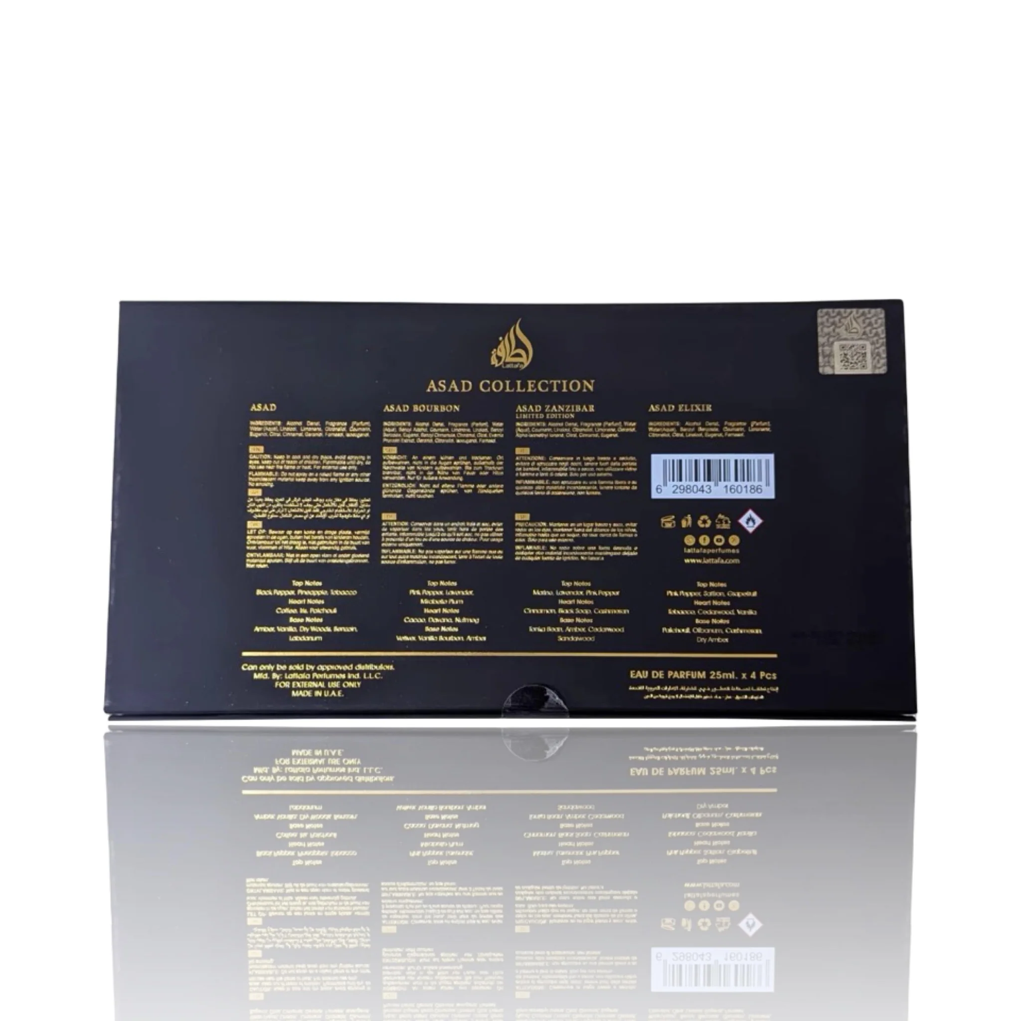 Set Lattafa Asad Collection 4 x 25 ml [3]