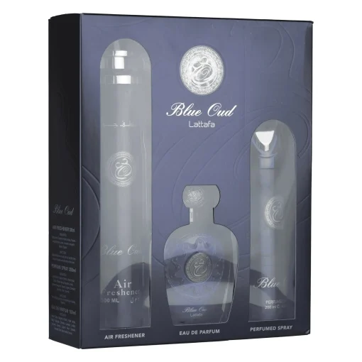 BRANDURI - Opulent Blue Oud, 3pc Gift Set, Lattafa