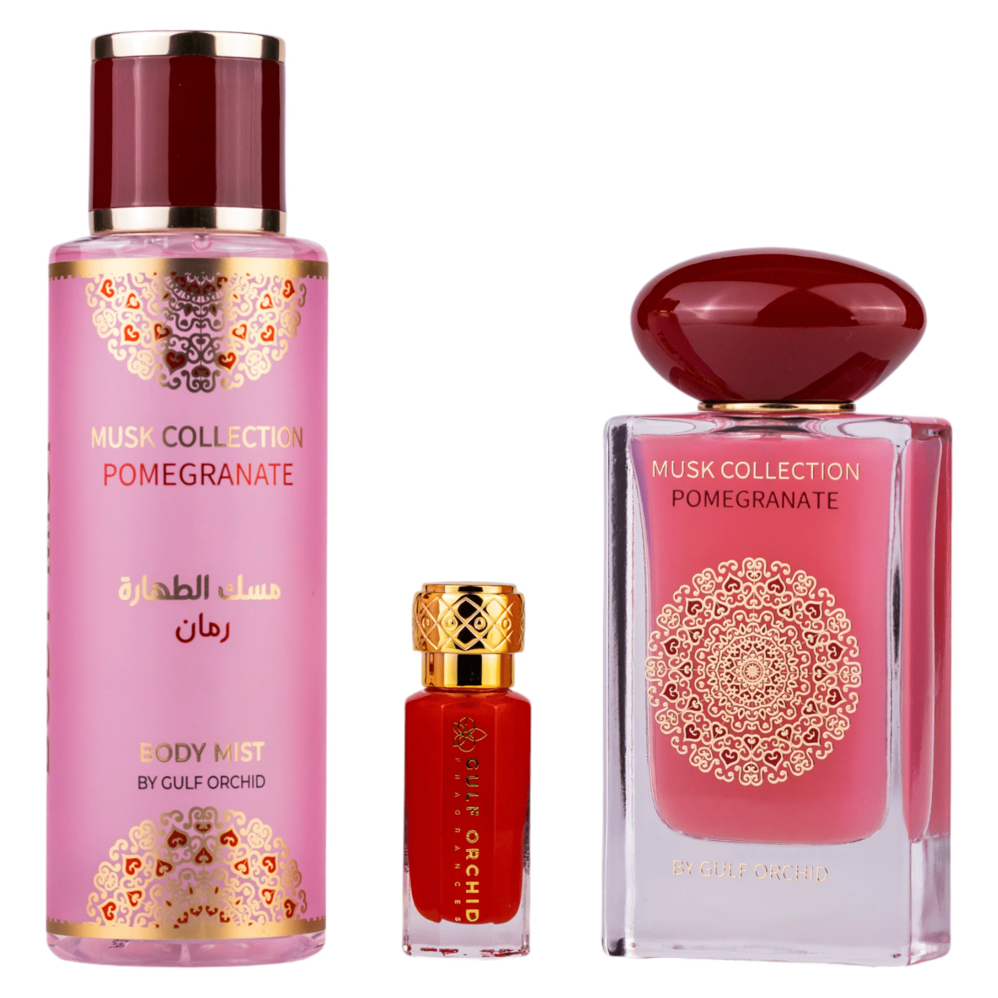 GULF ORCHID - Pomegranate - Set Cadou