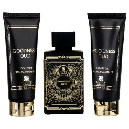 Set Cadou Goodness Oud Apa de Parfum 100ml + Gel De Dus 100ml + Lotiune de corp 100ml [1]