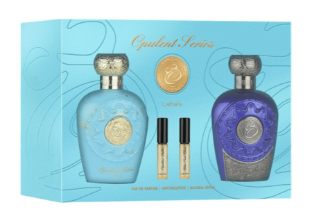 Toate Produsele - Set Lattafa Opulent Dubai & Blue Elixir, Lattafa - 2x100ml