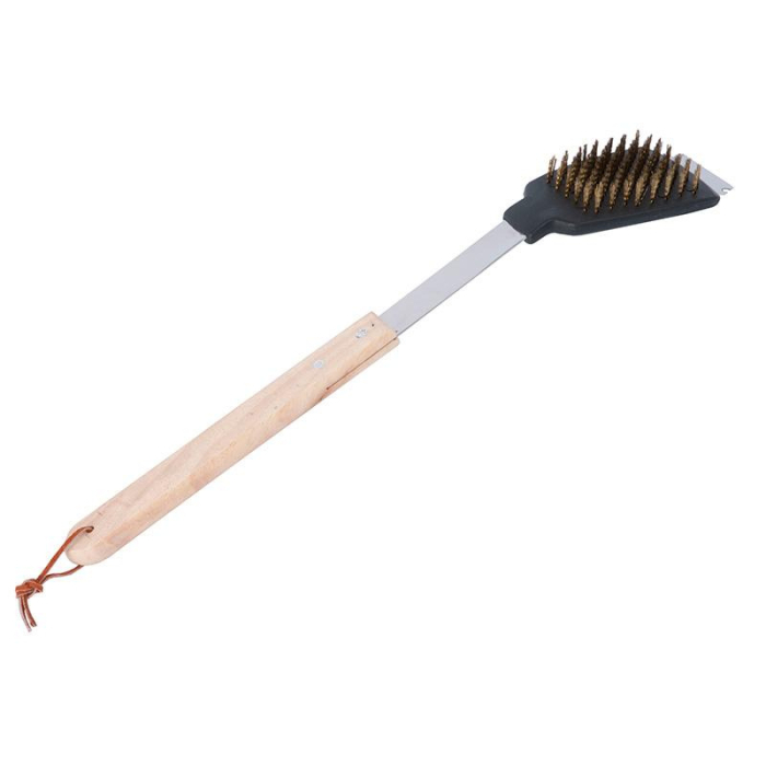 BBQ-perie de curatare gratar perie 2 in 1 plus racleta [3]