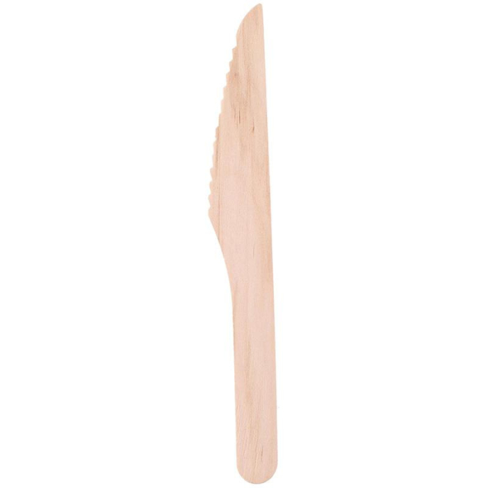 Cutit din lemn, Alpina, 16 cm, 50 buc. [2]