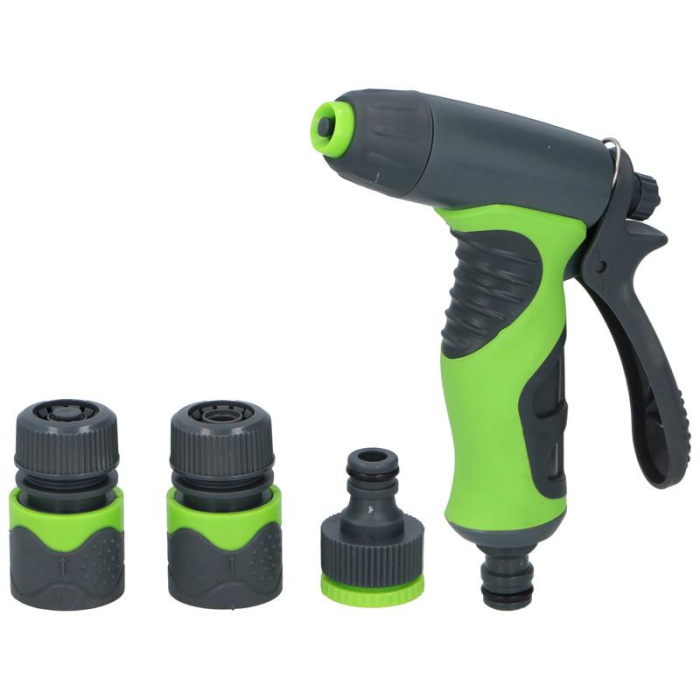 Kit pentru udare a gradinii cu pistol si cuplaje [2]