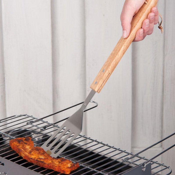 Spatula pentru gratar cu maner din stejar, 41 cm [3]