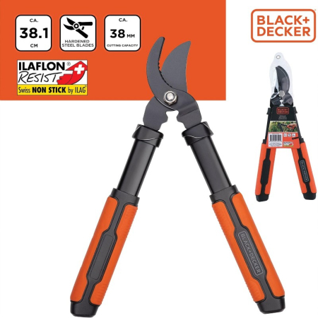 Scule de gradina - Black&Decker - Foarfeca pentru tuns garduri vii