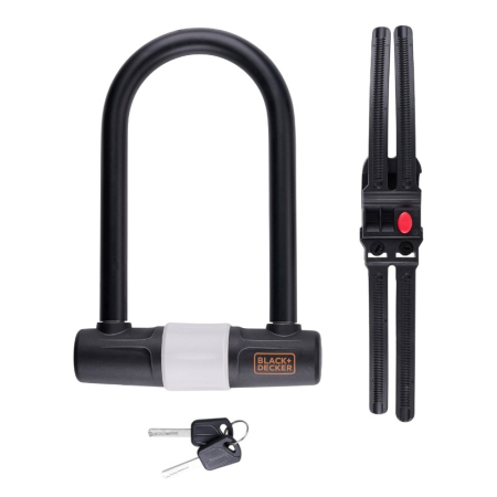 Sport - Lacăt în formă de U BLACK+DECKER 140x250 mm