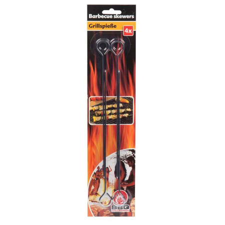 Gratar - Frigarui metalice pentru gratar 24 cm 4buc