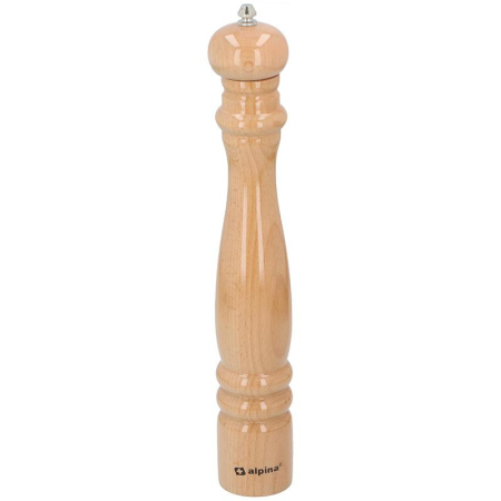 Bucatarie - Rasnita traditionala de sare lucrata manual din lemn 36cm
