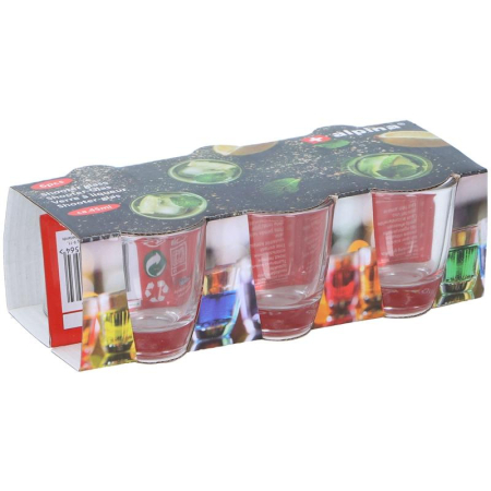 Echipament - Set 6 pahare de shot 45 ml