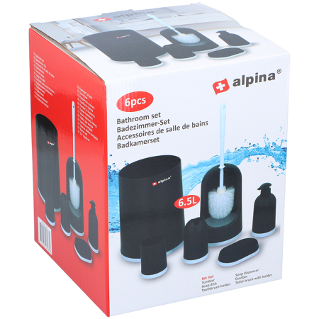Echipament - Set de baie Alpina 6 piese