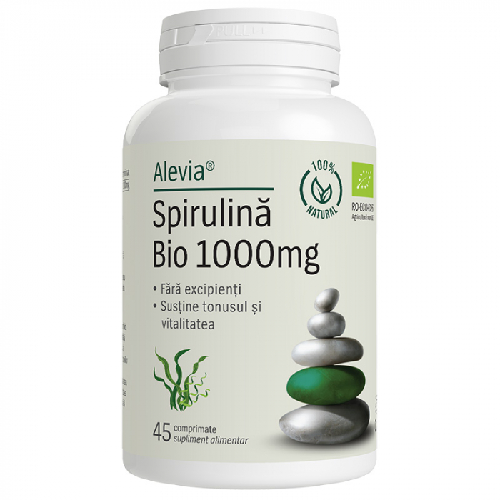 SPIRULINA BIO 1000mg, Alevia [1]
