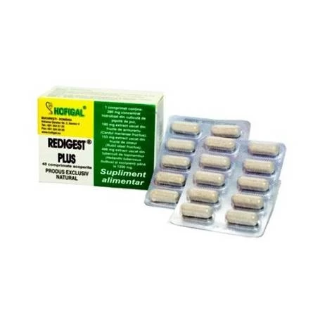 REDIGEST® PLUS  sanatatea tubului digestiv, a cailor biliare si pancreatice, Hofigal [2]