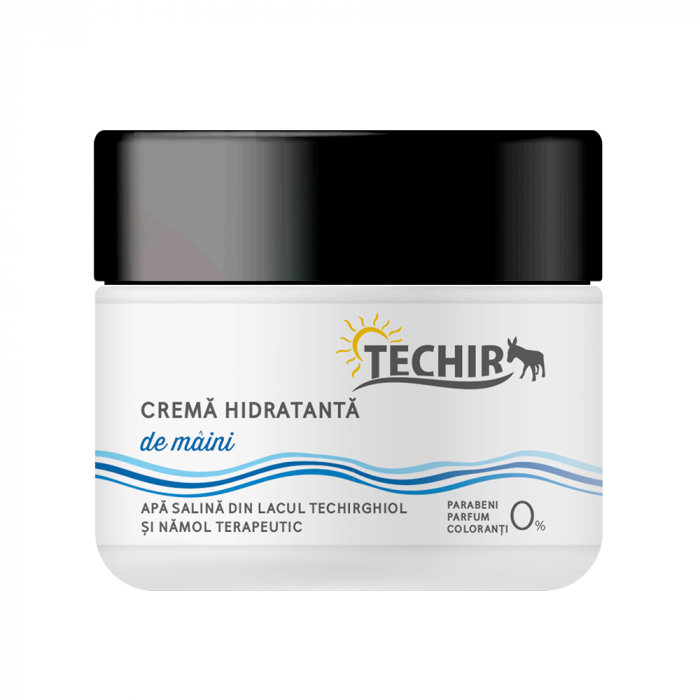 Crema hidratanta de maini cu Namol. 50gr, Techir [1]