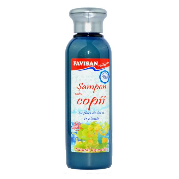 SAMPON pentru COPII cu FLORI de TEI si 11 Plante, BIO, 150ml, Favisan [1]