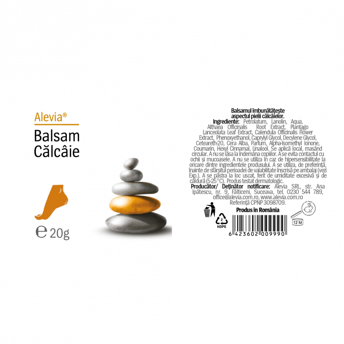 Balsam CALCAIE, 20 gr, Alevia [2]