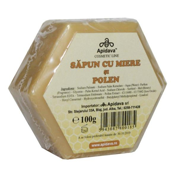 Sapun cu Miere si Polen, 100gr - APIDAVA [1]