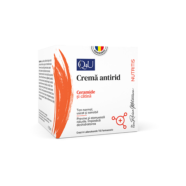 CREMA de FATA ANTIRID cu CERAMIDE si CATINA, 50ml, Tis Farmaceutic [1]