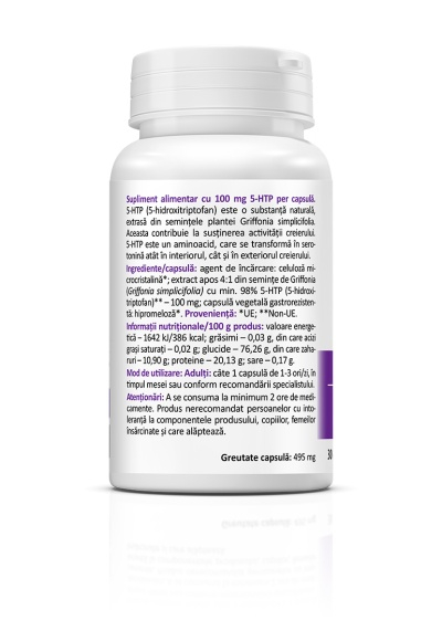 5-HTP 100mg, 30 capsule, Zenyth [2]