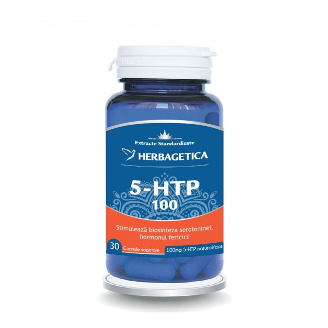 5-HTP 100mg ANTISTRES  Herbagetica [1]