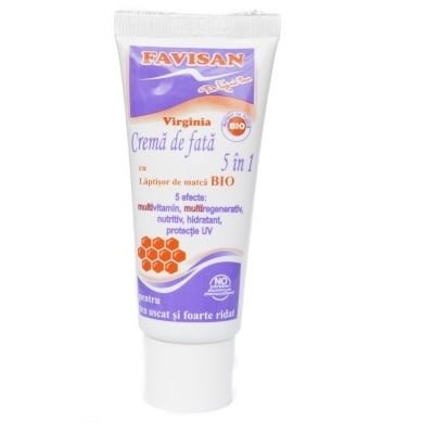 Crema de FATA 5 in 1 cu  Laptisor de Matca BIO, Virginia, 40ml, favisan [1]