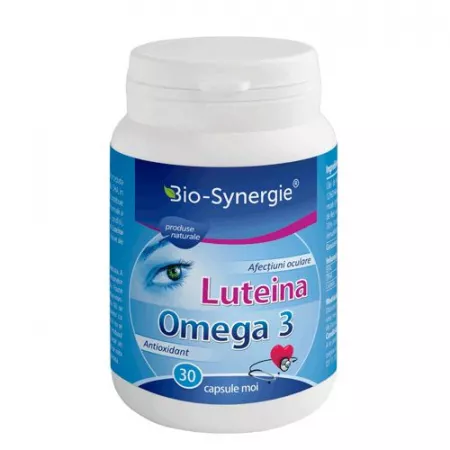 Luteina Omega 3, 30 capsule, Bio Synergie [1]