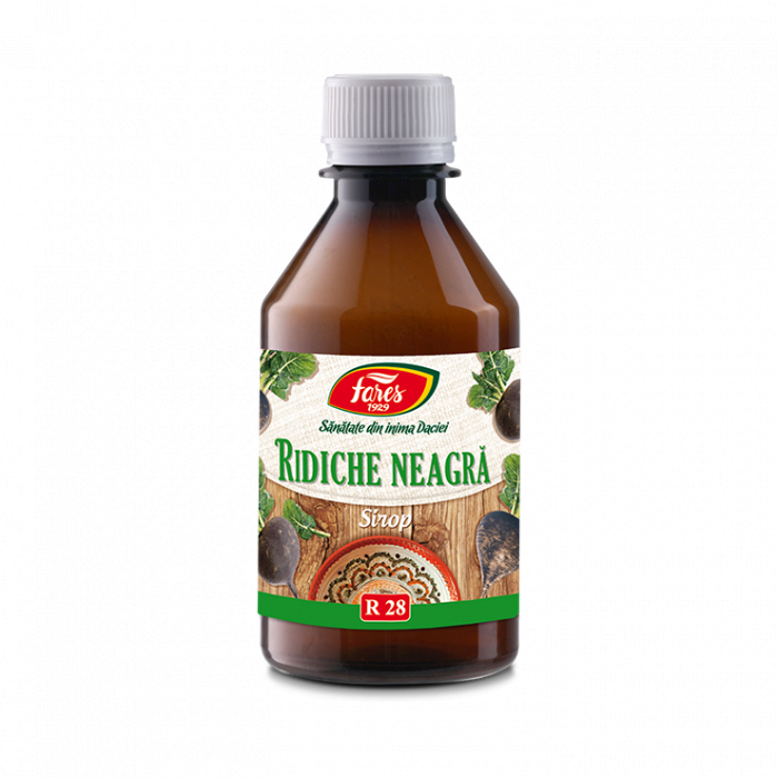 Sirop Ridiche Neagra R28, 250ml - FARES [1]