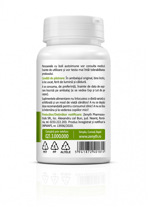 ASTRAGALUS 450 mg, 30 capsule, Zenyth [3]