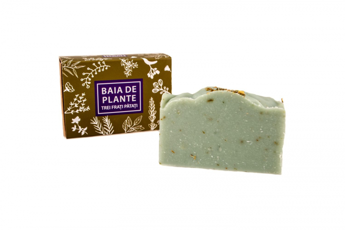 Sapun natural Trei Frati Patati, 100 gr, Baia de plante [2]