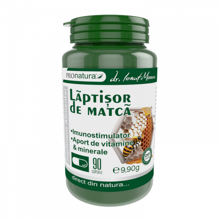Laptisor de Matca, 90 capsule, Pro Natura Medica [1]