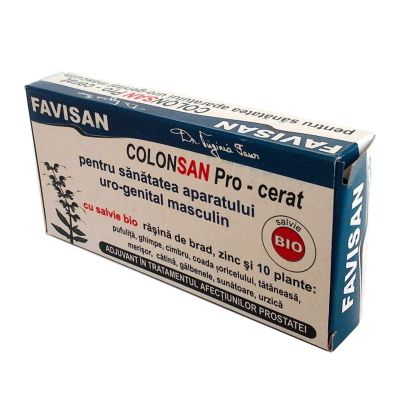 COLONSAN PRO CERAT (pentru barbati) 10 supozitoare, Favisan [1]