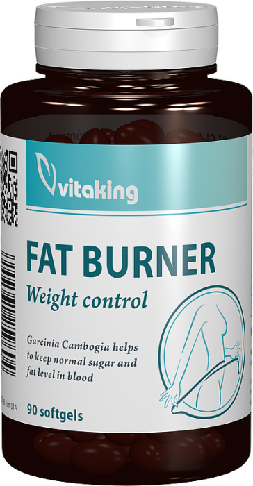 FAT BURNER cu CLA și Garcinia Cambogia , 90 capsule gelationoase, Vitaking [1]