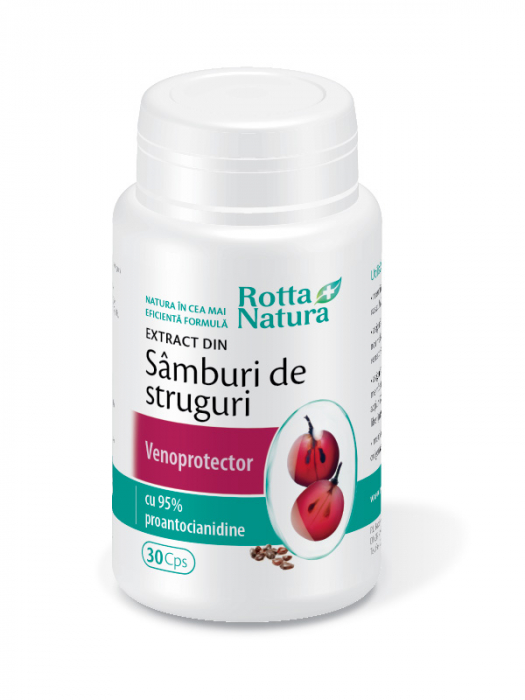 SAMBURI DE STRUGURI EXTRACT 260mg, 30 capsule, Rotta Natura [1]