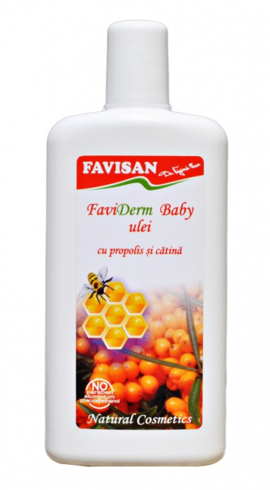 Ulei cu Propolis si Catina, Faviderm Baby, 125ml, Favisan [1]