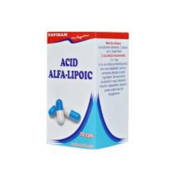 Acid Alfa-Lipoic Favisan, 70 capsule [1]