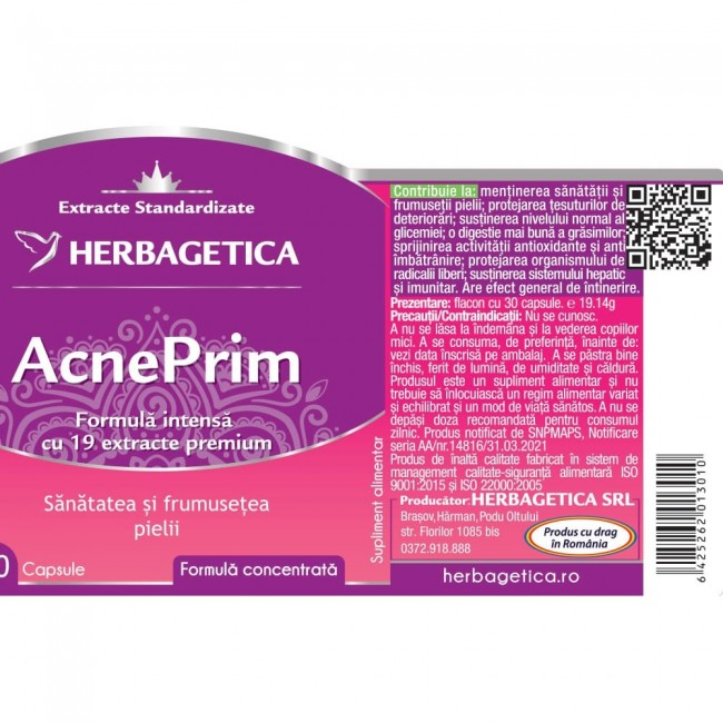 AcnePrim, Herbagetica [3]