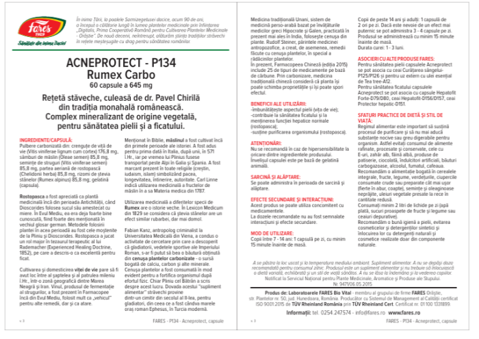ACNEPROTECT, 60 capsule, Fares la Nana Plafar [4]