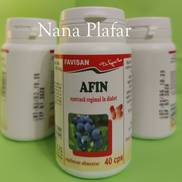 Afin 40 capsule, Favisan la Nana Plafar [2]