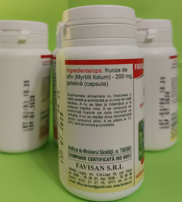 Afin 40 capsule, Favisan la Nana Plafar [4]