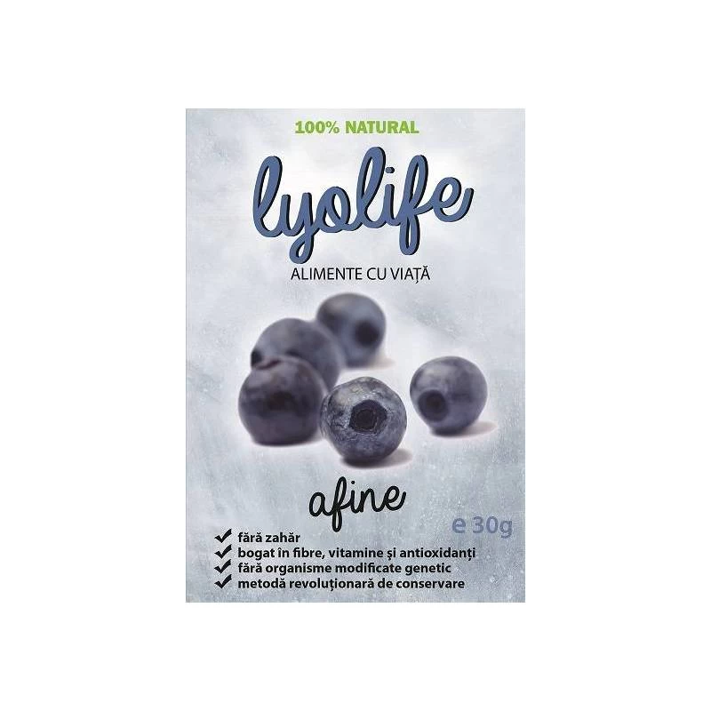 Afine liofilizate 30gr, Lyolife - LifeSense [2]