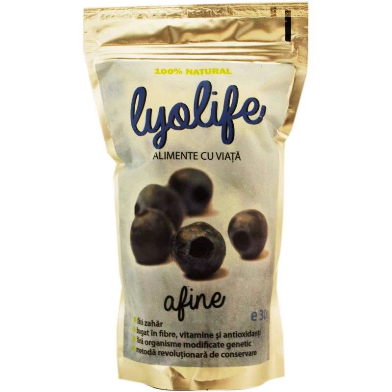 Afine liofilizate 30gr, Lyolife - LifeSense [1]