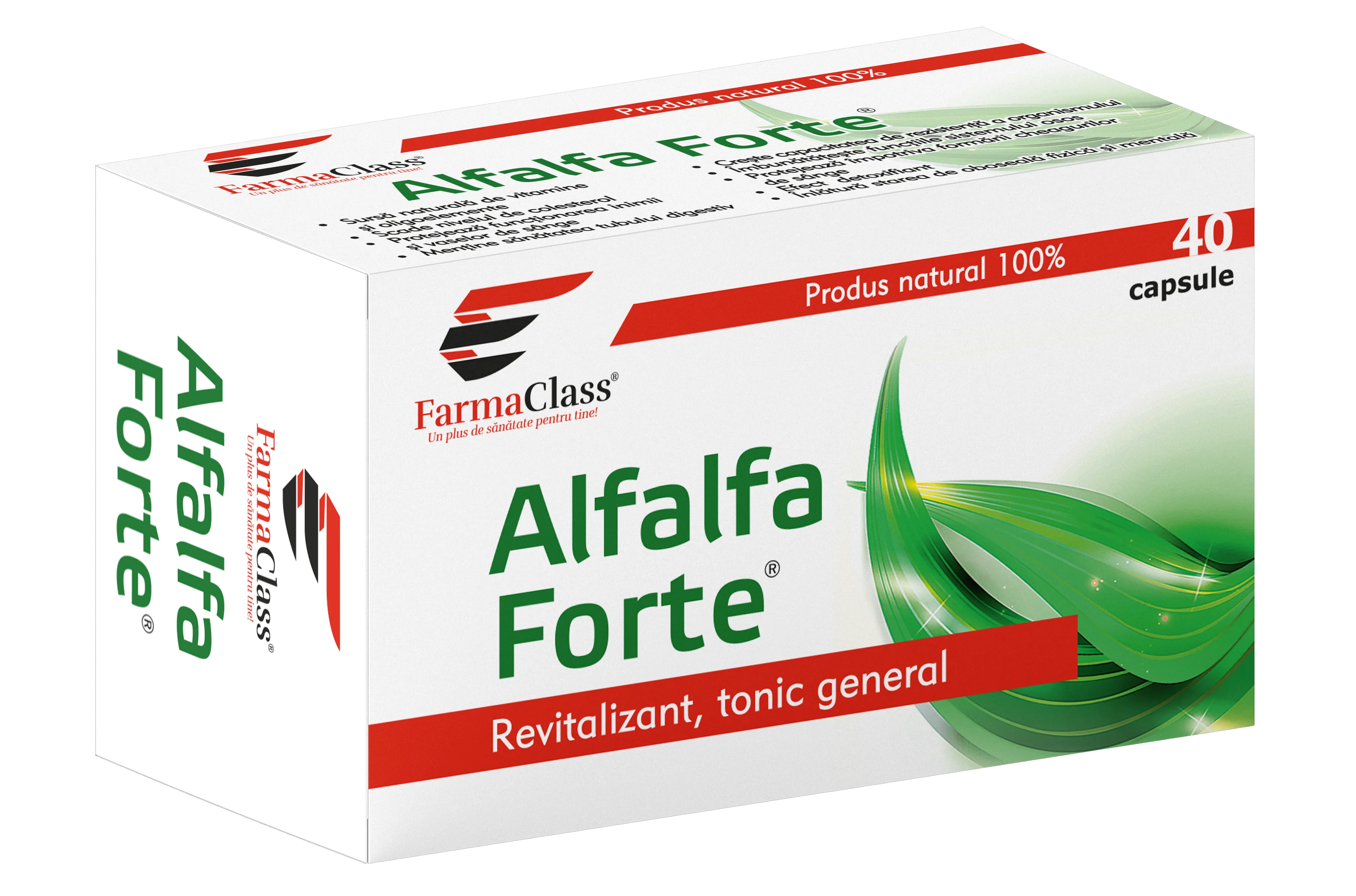ALFALFA FORTE, 40 capsule, FarmaClass [1]