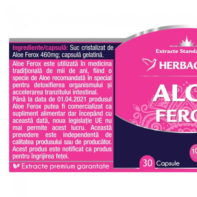 Aloe Ferox, Herbagetica la nana plafar [2]