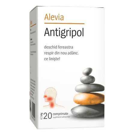 Antigripol, 20 comprimate, Alevia [1]