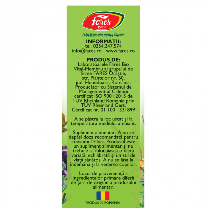 ANTIOXIDANT M117, 60 capsule, Fares [2]