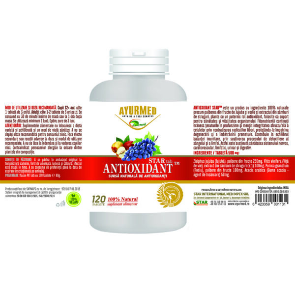 ANTIOXIDANT STAR, Ayurmed   la Nana Plafar [3]