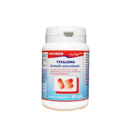 Antioxidant Vitalong, 40 capsule, Favisan [1]